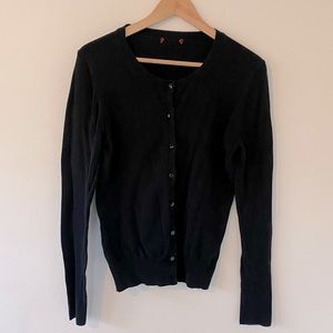 Target Black Long Sleeve Cardigan
